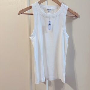 Banana Republic Classic White Tank Top